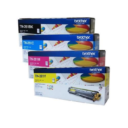 Original Brother Tn261 Toner Cartridge Four Color Set PC Gadgets