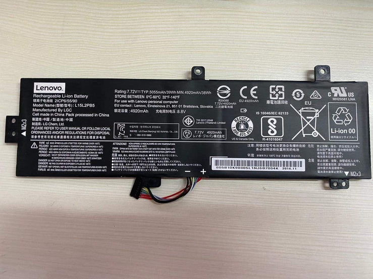 39Wh Original Lenovo L15M2PB5 IdeaPad 310 510-15ISK 5B10K87720 L15L2PB5 Laptop Battery