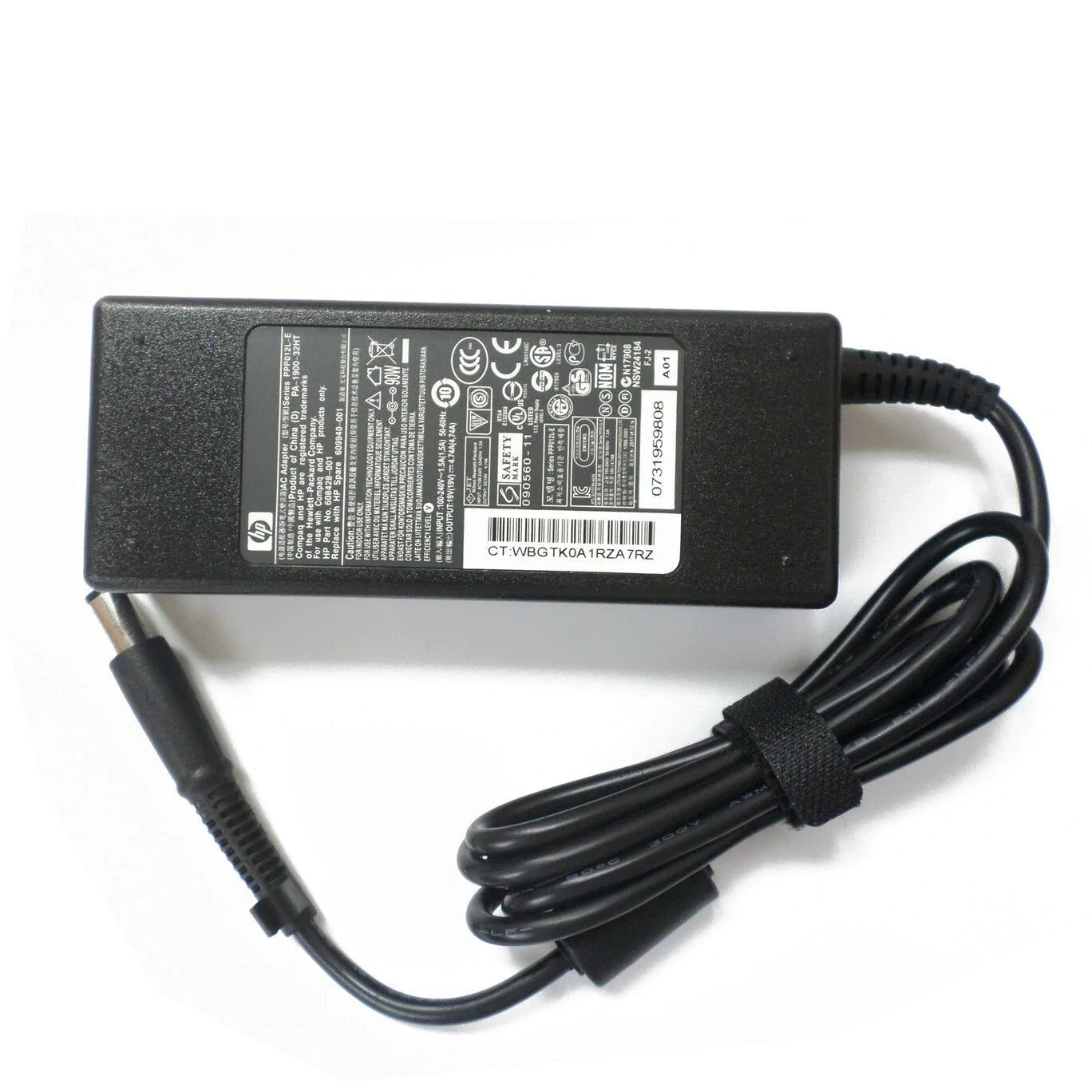 Chargeur ordinateur portable HP 19V 7.9A 150W connecteur 7.4mm x 5.0mm