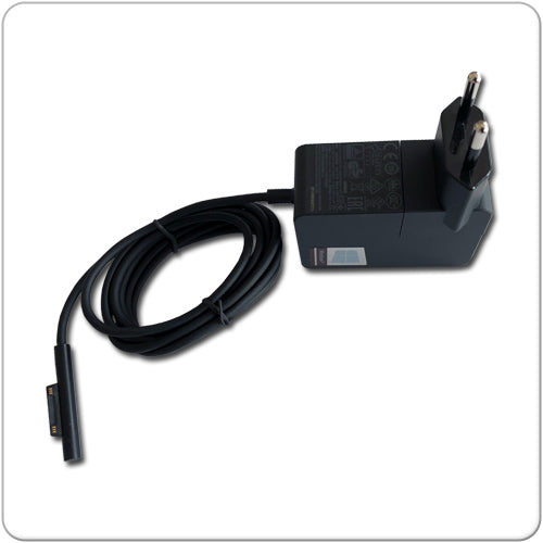 Microsoft Surface Go 24W Voeding – Originele Oplader Met Extra USB-poort, Zwart